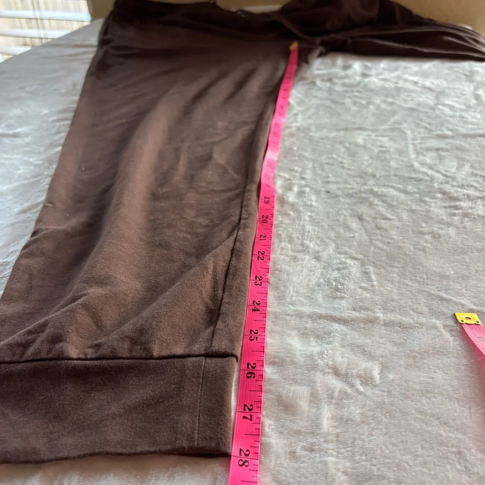SKIMS Jersey Lounge Jogger in Mud Size L NWT